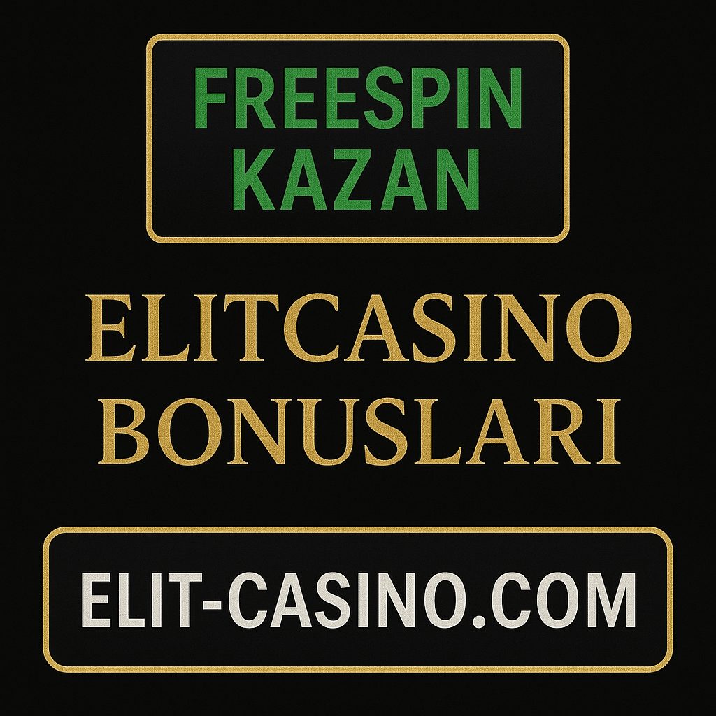 Elitcasino bonusları ve promosyonları. 